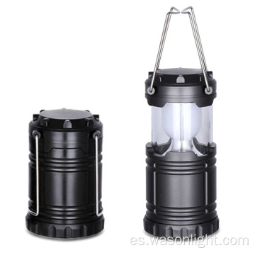 Luz de colorida LED LED de la batería emergente de la marca de marca para la marca para caminar Fold Camping Lantern